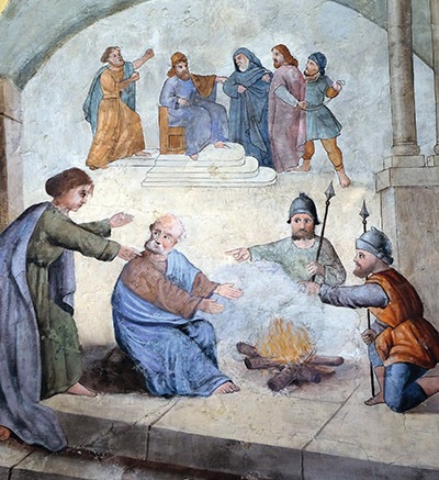 Peter's denial of Jesus