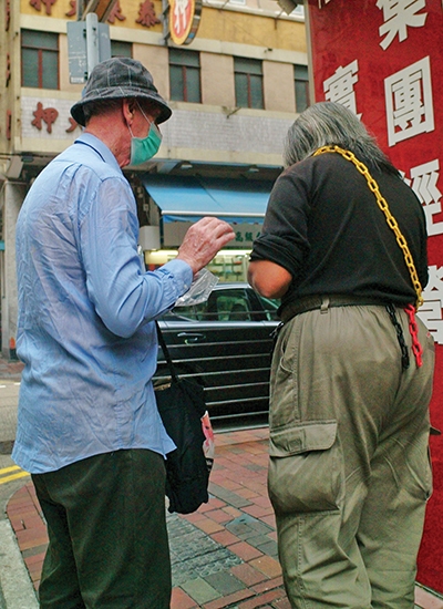 HONG KONG PRIEST HOMELESS