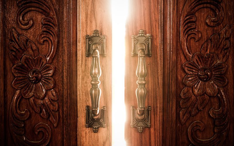 Open door