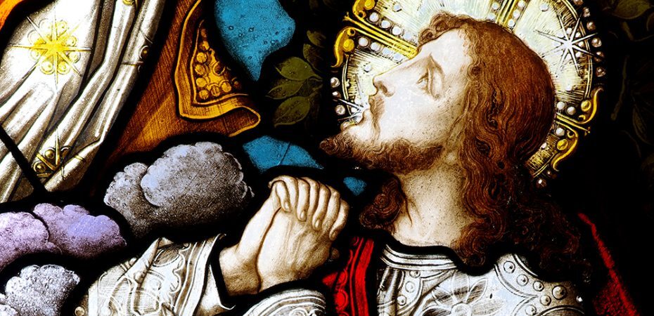 Jesus prays