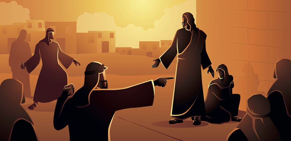 Jesus Forgives Adulterous Woman