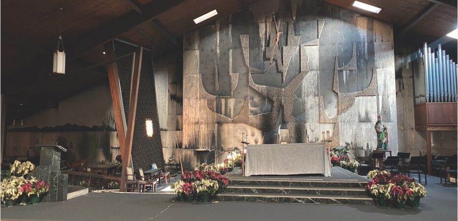 St. Patrick Church fire
