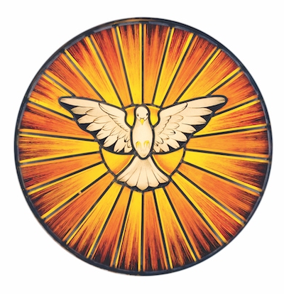Holy Spirit Stained Glass