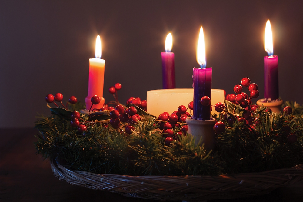 Advent wreath