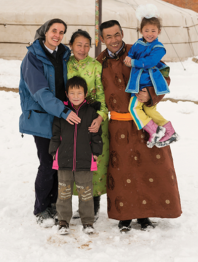 Mission work in Mongolia